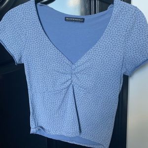 blue brandy melville top